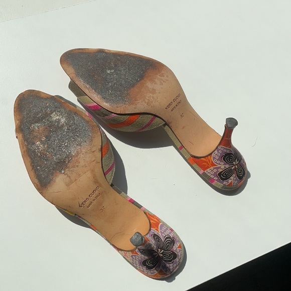 • fall floral kitten heel • - Picture 5 of 5